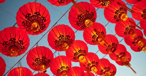 Chinesische Laternen/Lampions